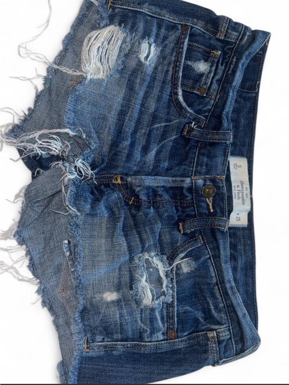 Abercrombie & Fitch Dark Blue lowrise Jeans